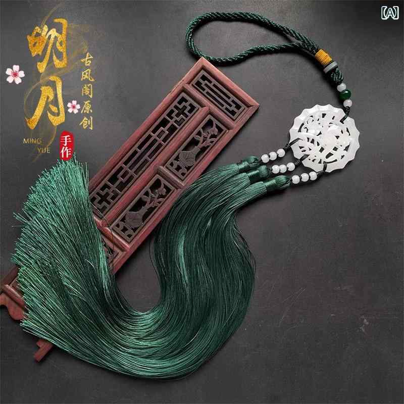 タッセル おしゃれ ストラップ レディース メンズ 車内 ミラー装飾 アクセサリー タッセル ジュエリー ペンダント ストラップ エスニッ..