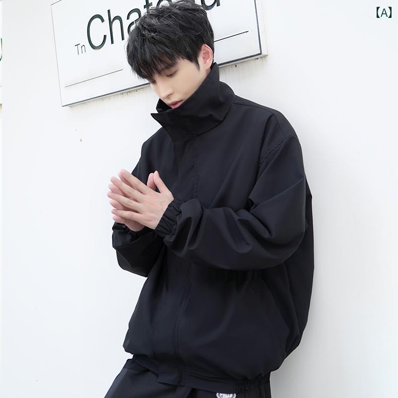 メンズ 紳士服 メンズ ジャケット ウインドブレーカー ジャンバー アメリカン カジュアル 春秋 ボーイズ