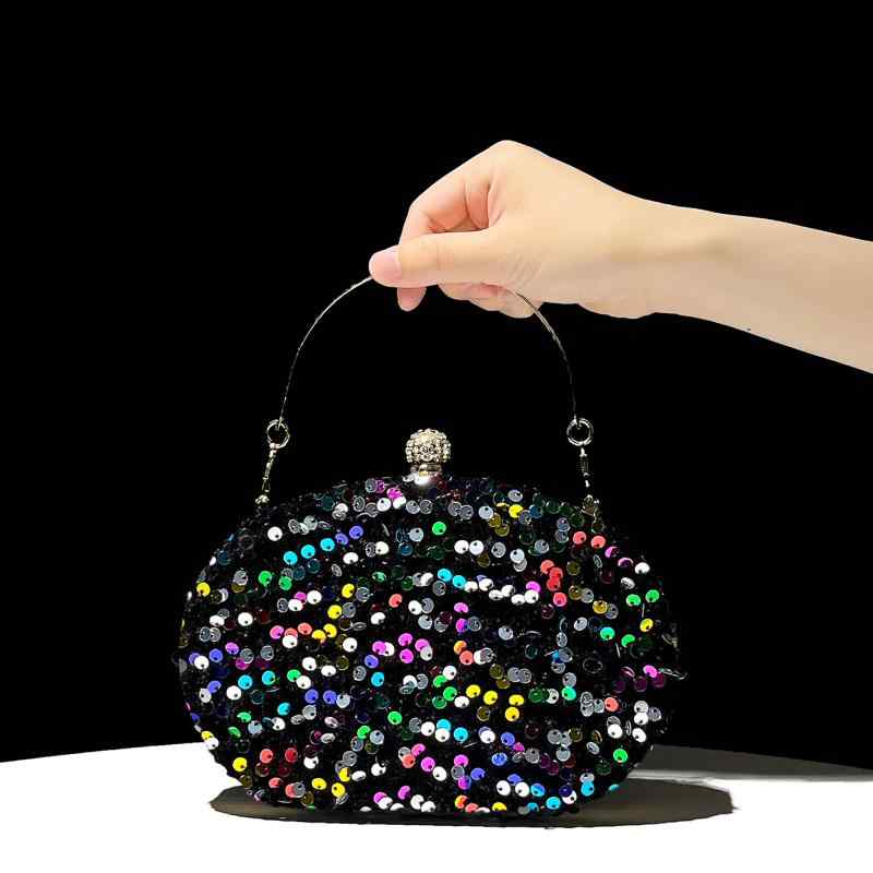 パーティー バッグ レディース チャイナ風 かわいい おしゃれ がま口 ハンドバッグ バンケット レディ..