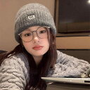 レディース 秋 冬 ニット ウール 帽子 暖かい 耳保護 帽子 包頭 暖かい 顔 小さい クール 帽子