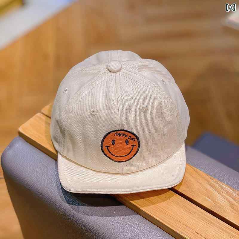 ベースボール キャップ キッズ ベビー カジュアル 日除け 帽子 春秋 薄手 幼児 子供 日焼け防止 ひさし..