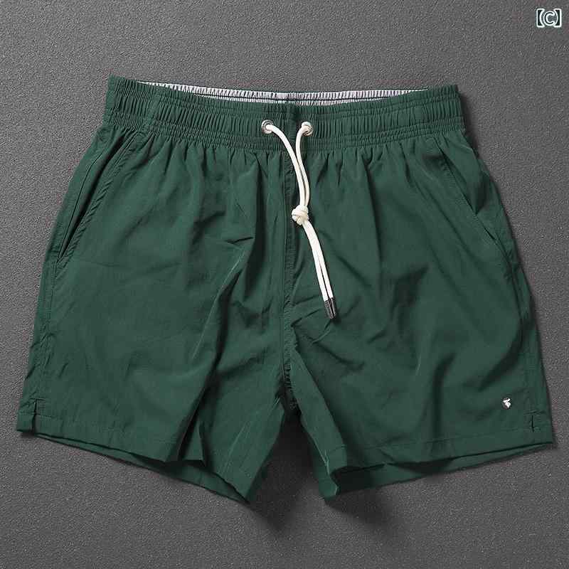 メンズ カジュアル パンツ ビーチ 海パン 水着 プール サーフィン 海水浴 速乾 水中 フィットネススポーツ 裏地 ショーツ 海辺 温泉 水泳 用途 使用