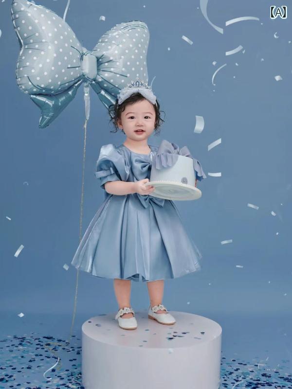 子供 キッズ 女の子 ファッション 服 写真撮影 小道具 レトロ フォト スタジオ 衣装 かわいい おしゃれ ドレス