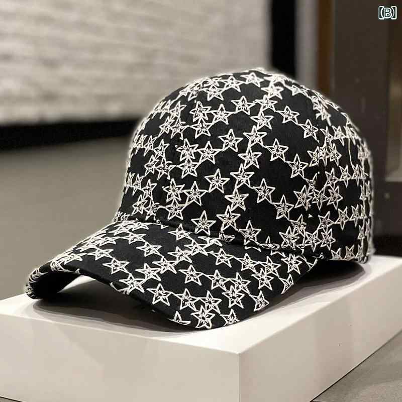 カジュアル キャップ 韓国 イン スター 刺繍 サンシェード 野球帽 女性用 春秋 フ...