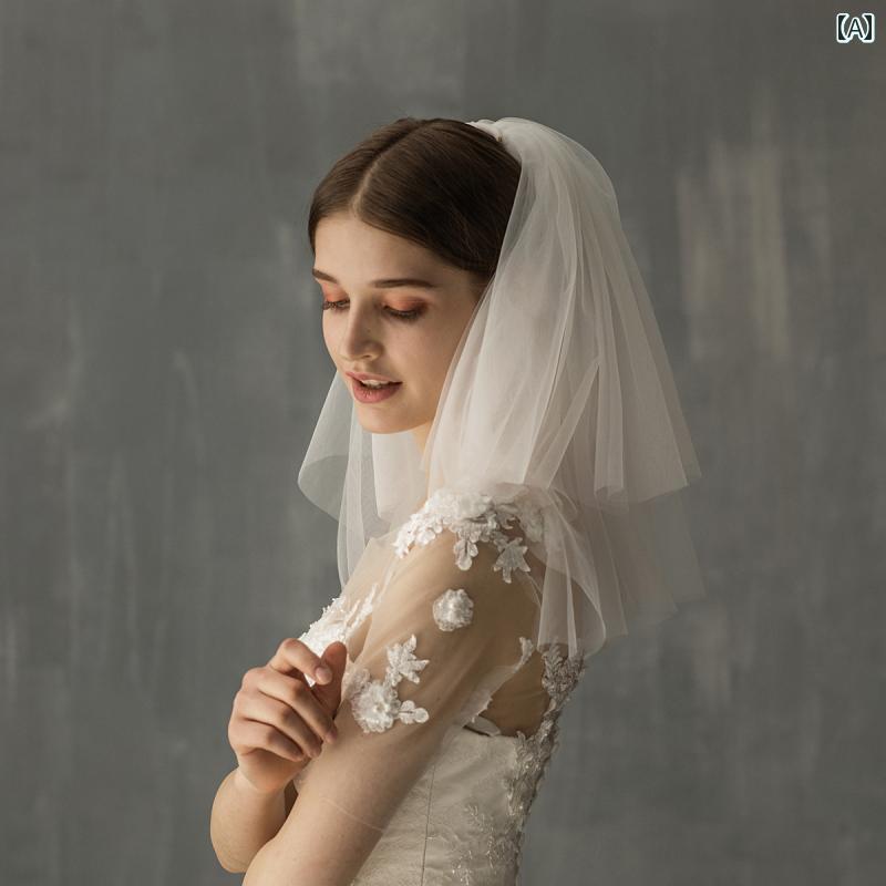 レディースレース ベール ヘアアクセサリー 韓国 かわいい きれい 華やか 豪華感 上品 パーティー 小道..