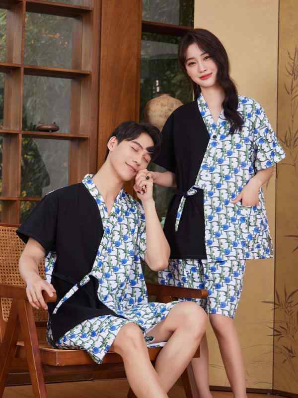 温泉着 マッサージ スーツ リラクゼーションウェア インナー ズボン ナイト ルーム パジャマ パンツ トップス セット 衣料品 メンズ レディース兼 ユニセックス