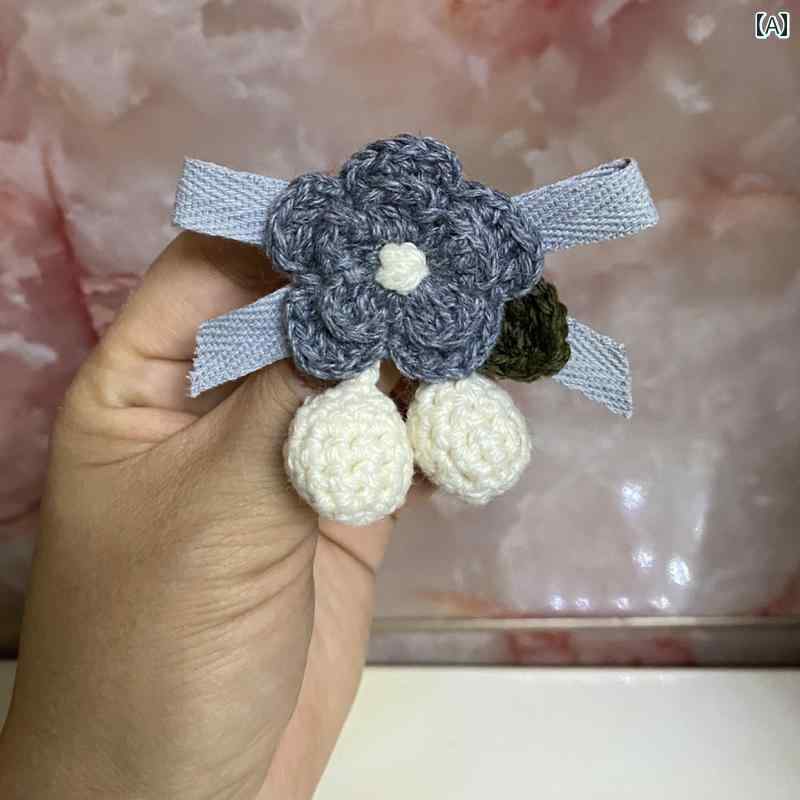 ブローチ 大人 かわいい 卒業式 入学式 新 森 ガール スイート ウール フラワー ピン コサージュ パーティー