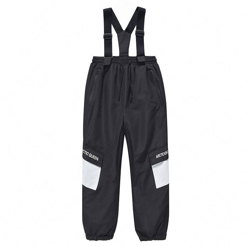 ビブパンツ スノーボード オーバーオール キッズ スキー クロス ポケット ウィンタースポーツ 男の子 女の子 防水 防風 通気性 耐摩耗 暖かい