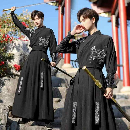 漢服 民族衣装 コスチューム メンズ 紳士 チャイナ風 剣士 制服 刺繍 武道 シフォン ポリエステル レトロ 学生 メンズ 春服 旅行 漢服 民族衣装 コスチューム メンズ 紳士 チャイナ風 剣士 制服 刺繍 武道 シフォン ポリエステル レトロ 学生 メンズ 春服 旅行