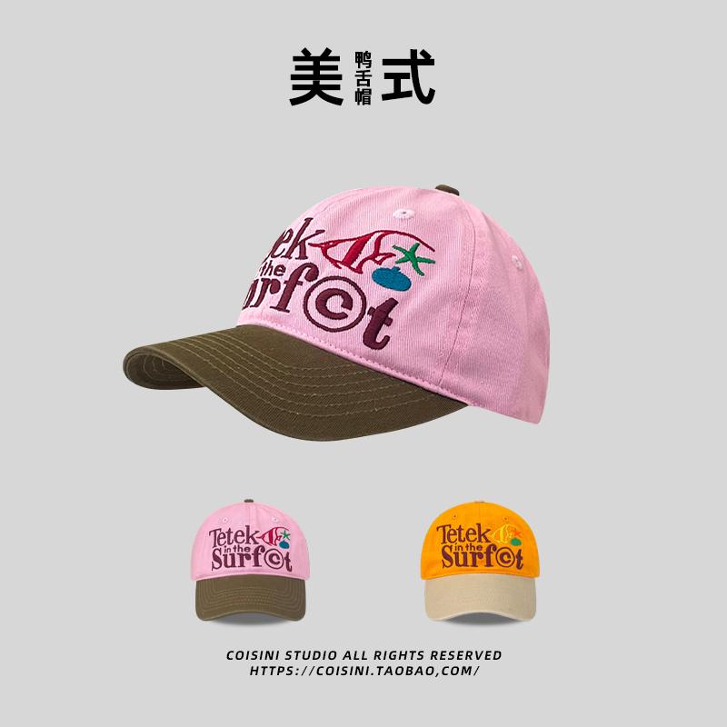 Cap - ベースボールキャップ ファッション 帽子 ひさし帽 日よけ アウトドア アメリカン 刺繍 カジュアル スポーティ かわいい メンズ レディース兼 装飾 外出 屋外 レジャー ユニセックス 夏