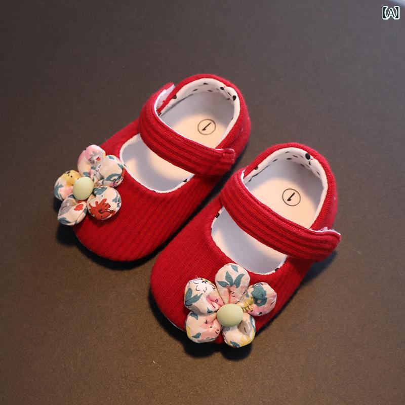 ベビー シューズ 赤ちゃん 女の子 靴 靴下 かわいい モチーフ ソックス 心地 快適 シューズ 普段使い生..