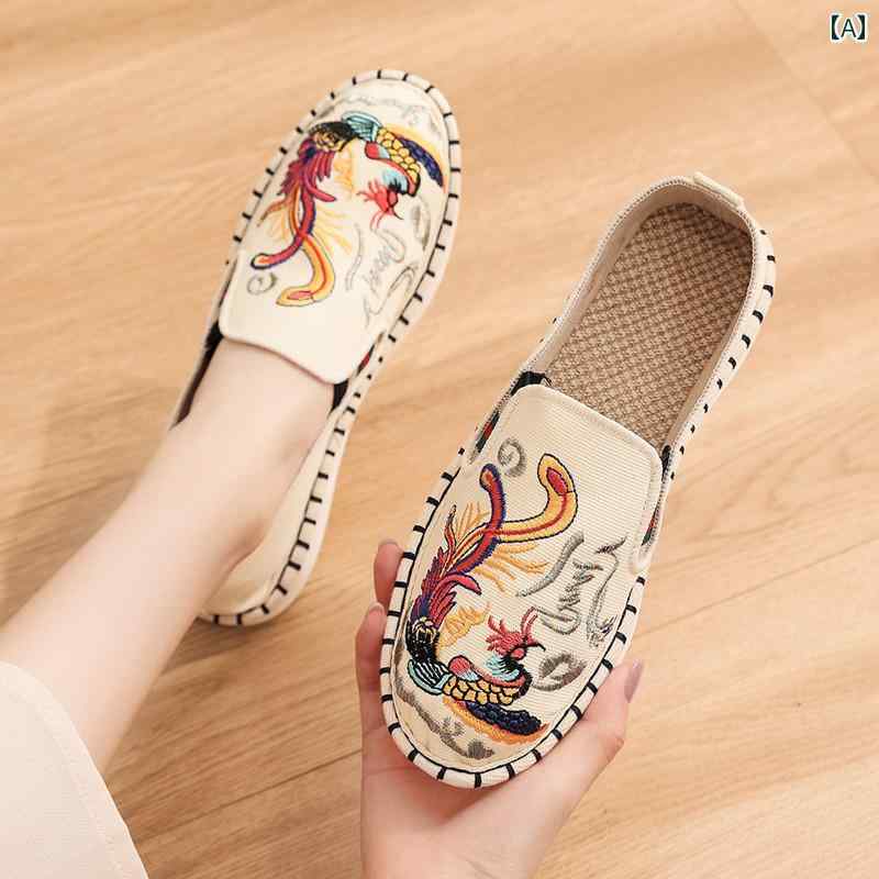 レディース カジュアル エスパドーリュ スリッポン ぺたんこ 履きやすい おしゃれ マザーズ レトロ 中..