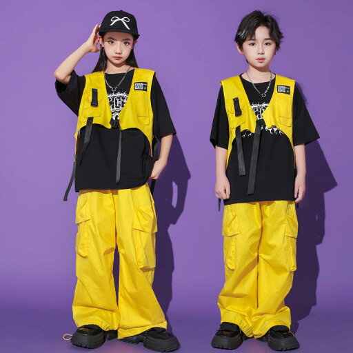 子供服 女の子 男の子 Tシャツ ベスト パンツ コスチューム バンド ダンス ヒップホップ ストリート系 パフォーマンス 衣装 クール かっこいい キッズ 子供服 女の子 男の子 Tシャツ ベスト パンツ コスチューム バンド ダンス ヒップホップ ストリート系 パフォーマンス 衣装 クール かっこいい キッズ
