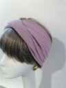 レディース おしゃれ帽子 ヘアアクセサリー ヘッドバンド ターバン スカーフ 帽子 紫 ヨガ スポーツ フロント ガラス ストレッチ ワイド ヘッド バンド ヘ...