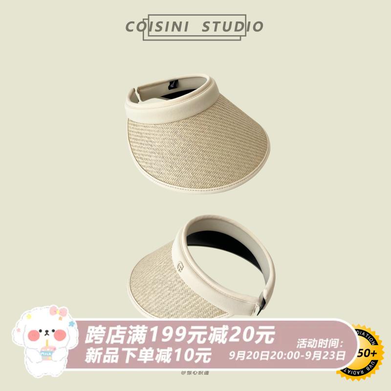 帽子 シンプル つば広 麦わら ハット レディース 夏 旅行 UVカット 日焼け防止 日よけ 麦わら UPF50 涼しげ