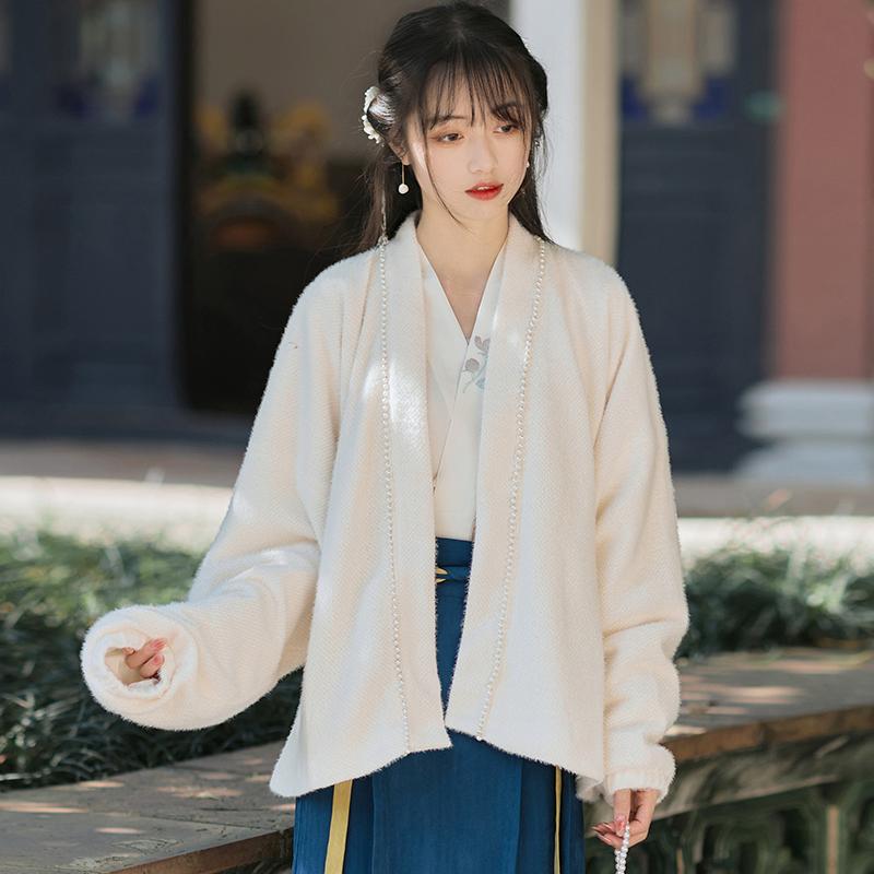 Other - スカート レディース 冬 ウール ファッション 女性 中国 要素 中華 伝統的 ショート 漢服