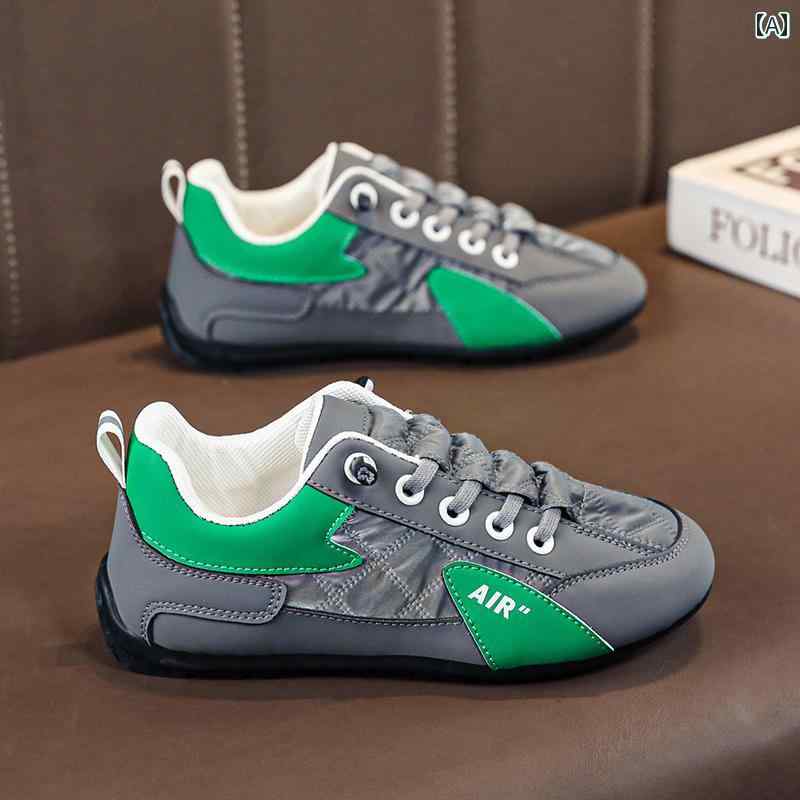 シューズ 靴 スポーツ 運動靴 男の子 子供 ソフト ソール 男の子 小学校 体育 クラス 縄跳び ランニン..