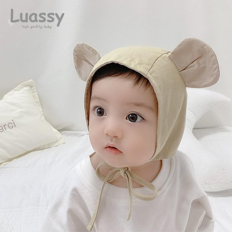 ベビー 帽子 防寒 かわいい 耳 赤ちゃん キッズ 女の子 男の子 帽子 ハット 耳保護 秋冬 コットン