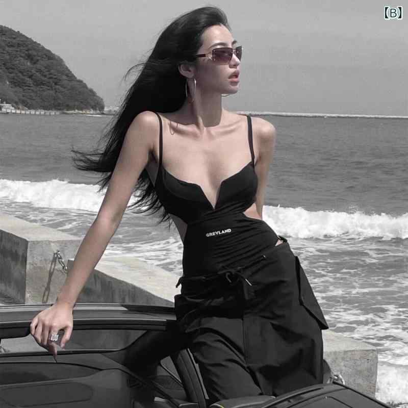 レディース ビキニ 水着 プール ビーチ 海水浴 女性 ワンピース 三角 魅惑的 小さい 胸 収集 スリム 腹 カバー スパ