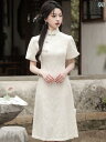 チャイナドレス レディース パフォーマンス 撮影 薄手 チャイナ エレガント シンプル レトロ 中華服 中国風 民族風 パーティドレス 大きめサイズ