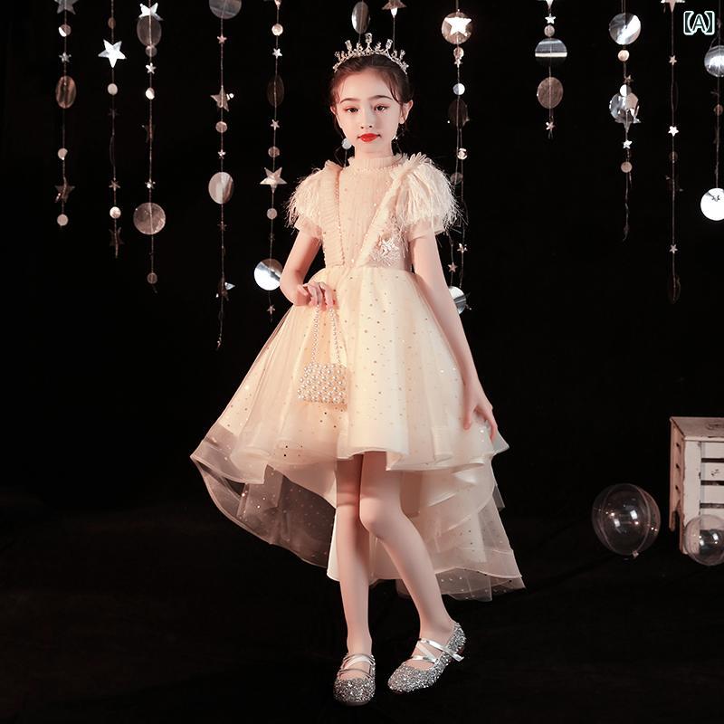 キッズ 子供服 女の子 フェアリー ドレス かわいい おしゃれ 韓国 着やい プリンセス お祝い セレモニー 式典 祝賀 撮影 発表会 パーティー イベント 結婚式 フラワーガール パフォーマンス コスチューム 衣装 アイテム