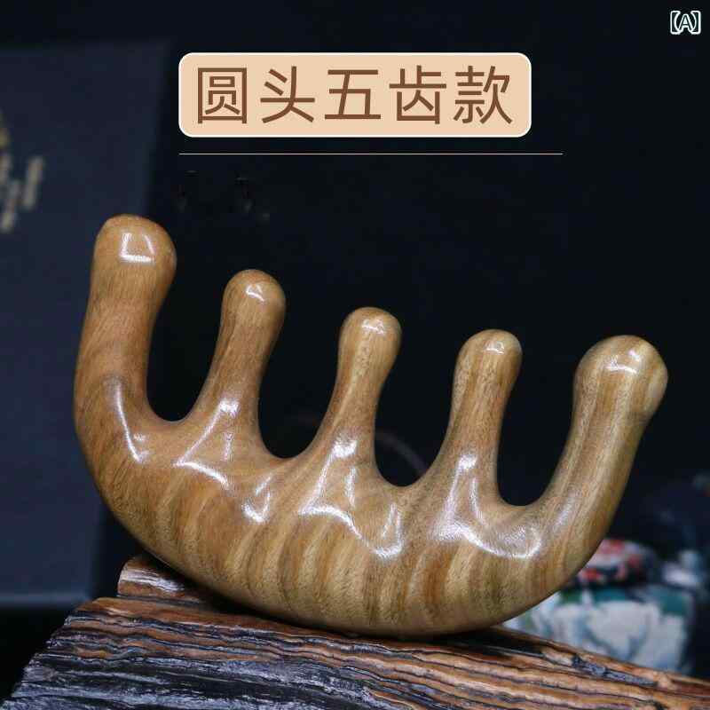 コーム 櫛 白檀 頭皮マッサージ ブラシ ヘアアクセサリー 普段使い生活 美容アイテム 身しみ ヘアアレ..