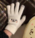 レディース 秋 冬 手袋 用 暖かい 手袋 韓国 かわいい ベルベット 厚手 サイクリング 防寒 タッチ スクリーン 手袋
