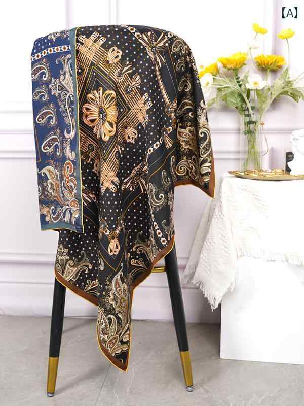 ショール スカーフ ストール スタイリッシュ おしゃれ ギフト 通勤 通学 冷房対策 レディース ファッシ..