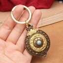 レトロ 車 キーホルダー ペンダント キーアクセサリー キーチェーン ストラップ メンズ レディース兼 チャイナテイスト 装飾品 真鍮