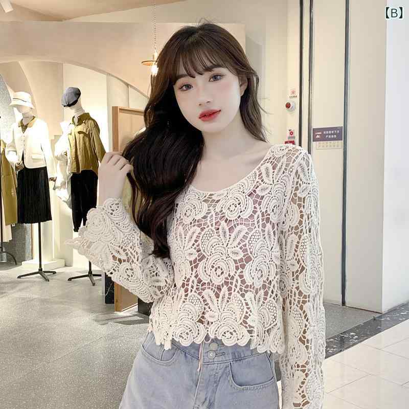 レディース おしゃれ カーディガンセット 体形隠し 春 ニットウェア 薄手 レディース かぎ針編み 韓国 ジャケット 長袖 ショート トップ サスペンダー アウターウェア