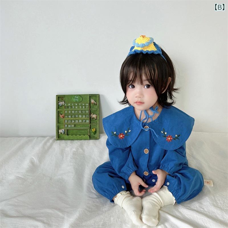 カバーオール シンプル カジュアル かわいい ベビー 赤ちゃん キッズ 乳幼児 子供 ...