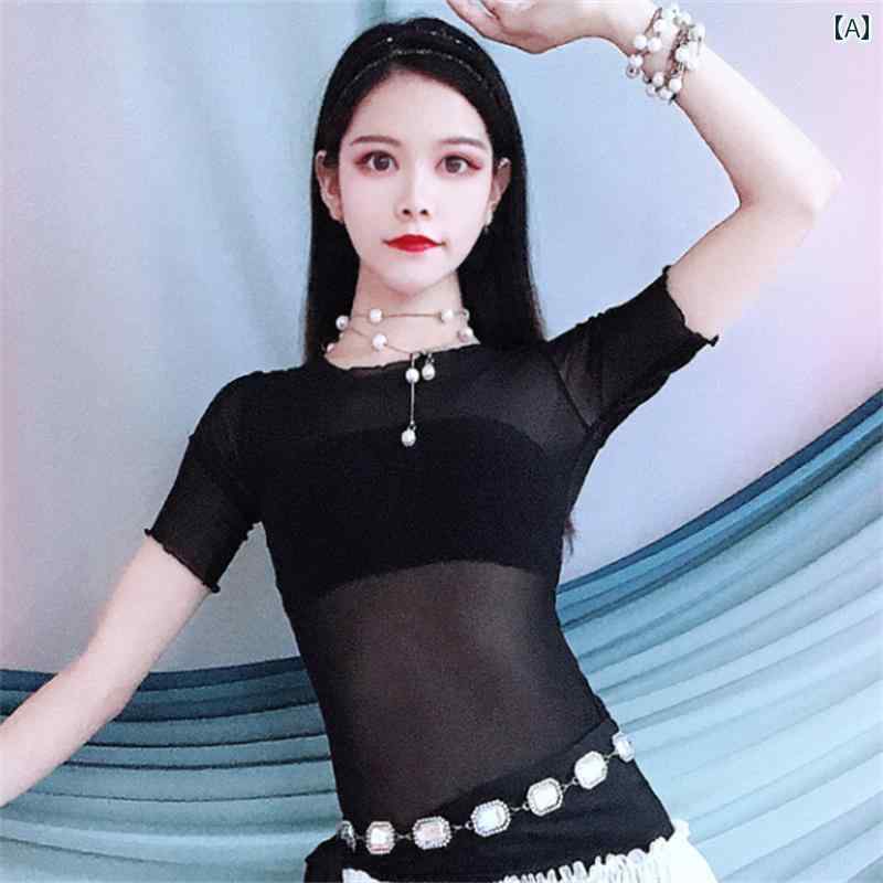 レディース ファッション ダンス ベリーダンス 練習 服 パフォーマンス タッセル ...