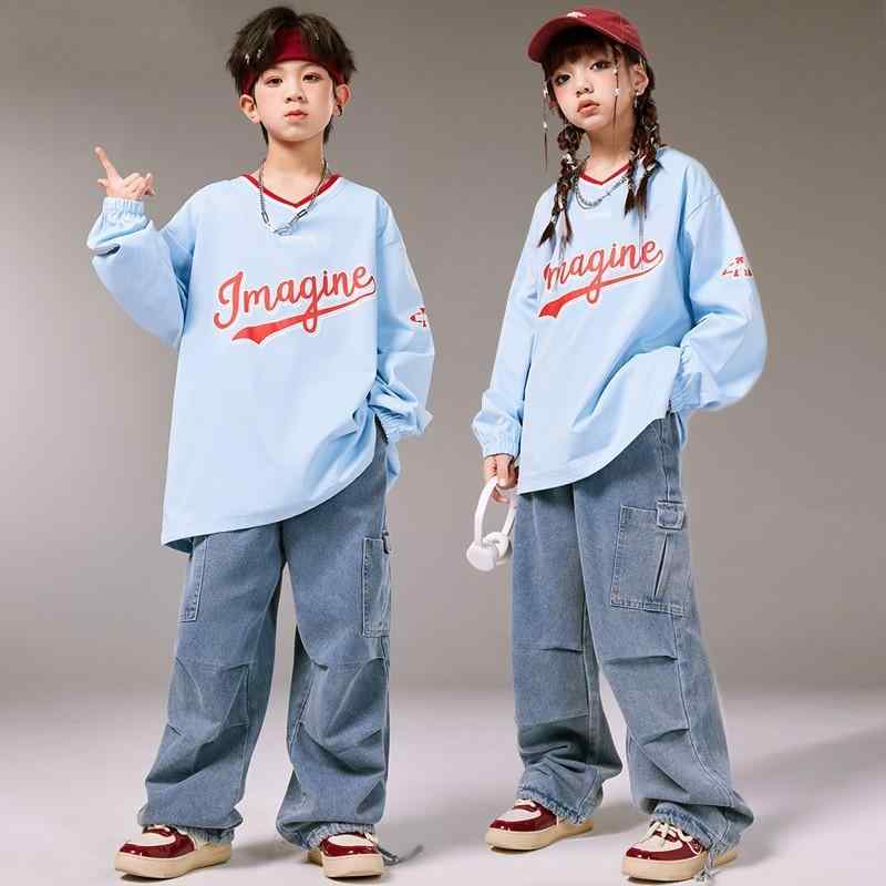 子供服 ダンス キッズ 衣装 セットアップ ヒップホップ ジャズダンス 秋冬 女の子 ...