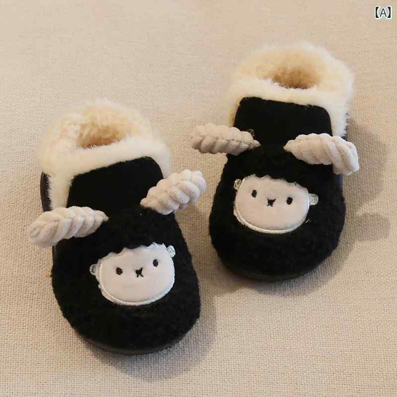 ベビー キッズ シューズ 子供 起毛 男の子 冬 コットン 女の子 厚手 暖かい 綿靴 アウトドア スノーブーツ