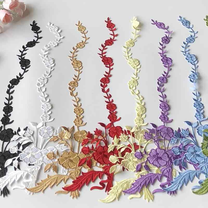 ワッペン アップリケ 植物 花 刺繍 布 パッチ 粘着 チャイナ 韓服 衣装 衣装 スカート 装飾 アクセサリー フラワー