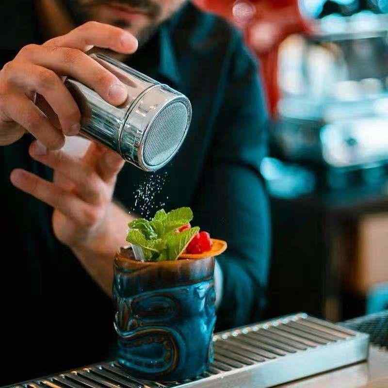 ステンレス 調味料 ボトル 穴 粉末 ボトル コショウ シナモン ソルト カトラリー 小さめサイズ 大きい..