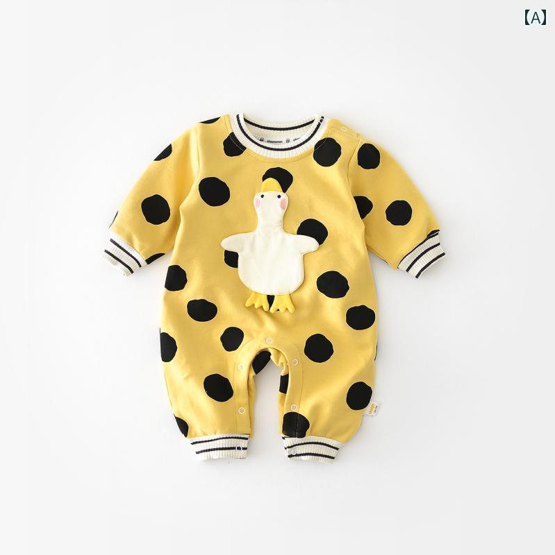 ロンパース シンプル カジュアル かわいい ベビー 赤ちゃん キッズ 乳幼児 子供 ベ...
