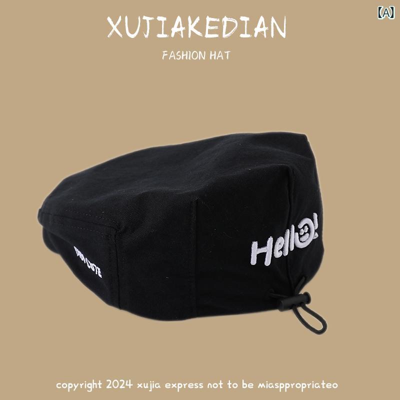 キッズ ベレー 帽子 夏 日除け 子供用 春秋 薄手 日焼け防止 ベレー 帽 メンズ レディース用 赤ちゃん..