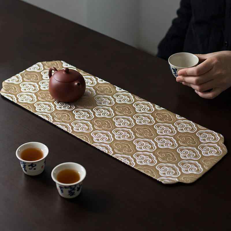 ティーマット レトロ おしゃれ インテリア テーブルクロス ランチョンマット 卓上 収納 チャイナ風 シ..