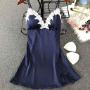 レディース パジャマ セクシー ランジェリー ナイト ホーム ウェア 魅惑 薄手 サスペンダー プライベート ルーム 魅力 秋 スカート 胸パッド