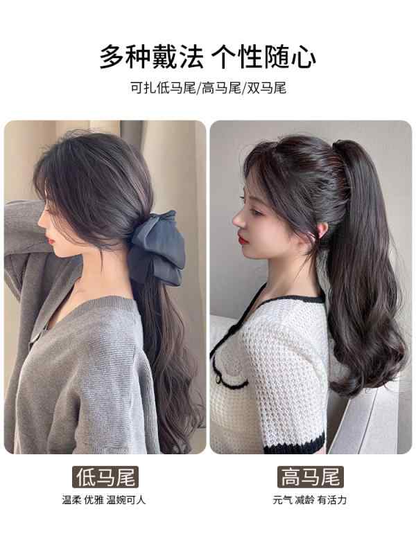 ウィッグ ポニーテール 編み込み レディース レディース 婦人 ファッション小物 ヘアアクセサリー かつ..