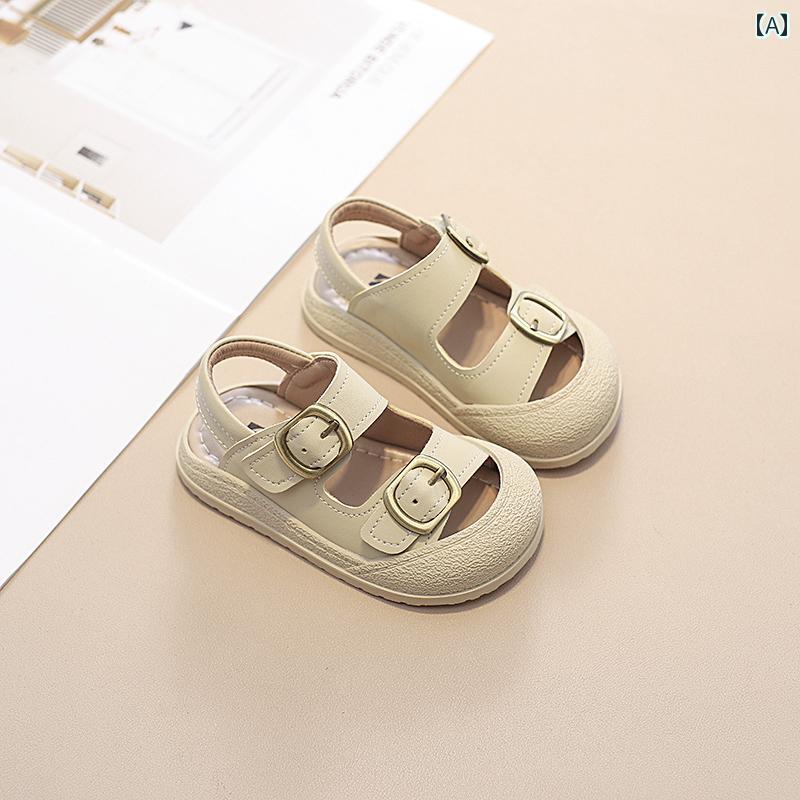 ベビー キッズ シューズ 夏 サンダル メンズ レディース兼 スポーツ レジャー 幼児 滑りにくい 夏 赤ちゃん ソフトソール ビーチ 子供 靴