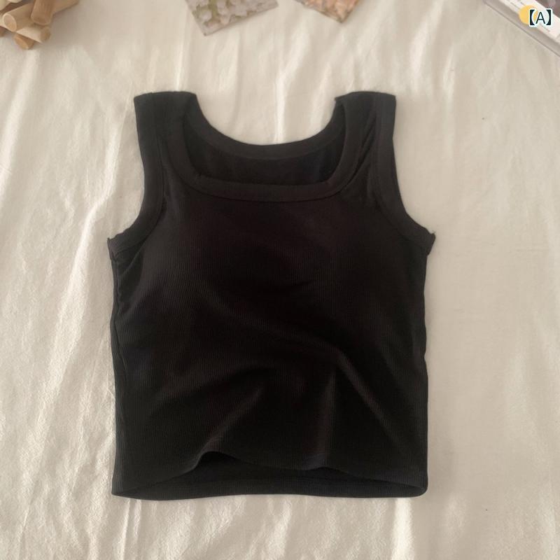 Other - レディース 夏 ホット 美しい バックス リング ブラジャー ワンピース 巨 乳 表示 小さい フィットネス ランニング ノースリーブ スポーツ ベスト アウターウェア