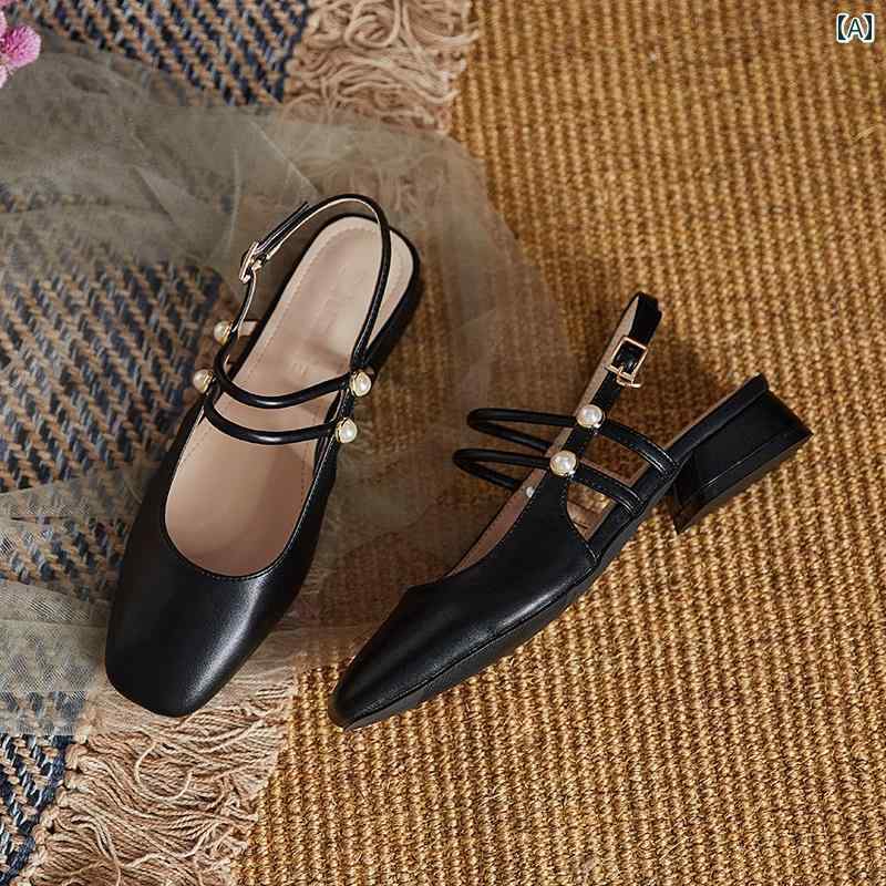 レディース 夏 サンダル ビーチ プール リゾート おしゃれ 女性 アウターウェア用 太い ヒール キャッ..