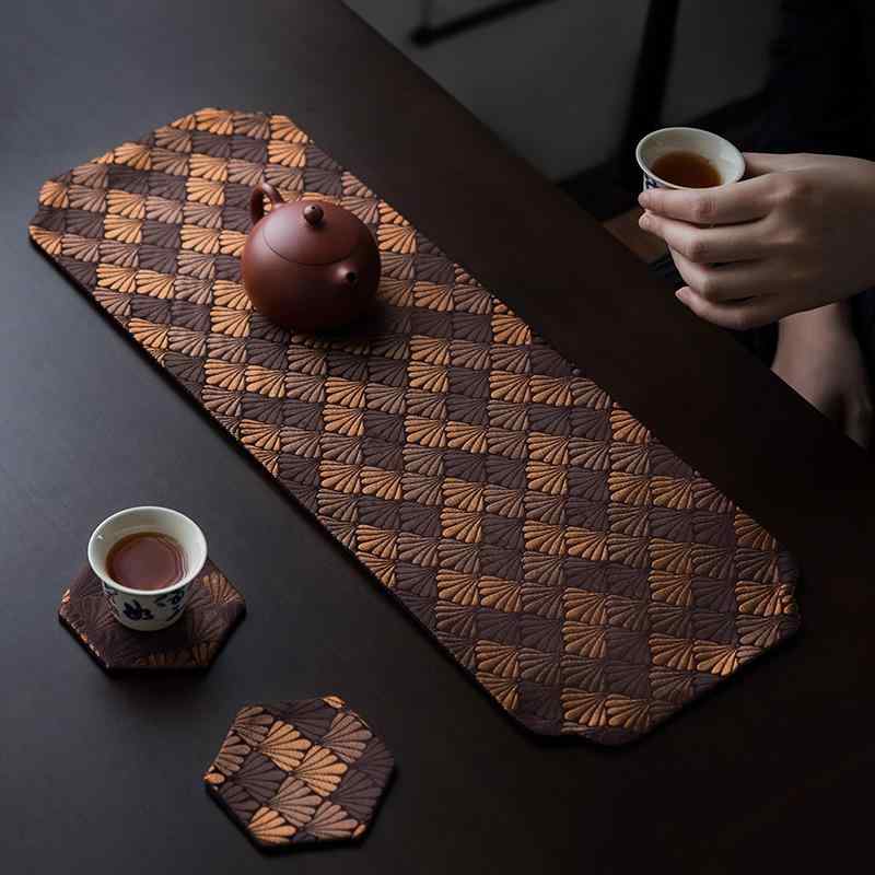 ティーマット レトロ おしゃれ インテリア テーブルクロス ランチョンマット 卓上 防水 収納 シート 雑..