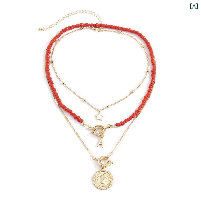 メンズ レディース ネックレス セット アクセサリー おしゃれ 豪華感 煌びやか デート ペア イベント フェス パーティ パフォーマンス ダンス コスチューム ステージ 衣装 クラブ 映え