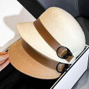 帽子 レディース 秋冬 ウール 帽子 英国 レトロ 韓国 エレガント ひさし帽 ハット