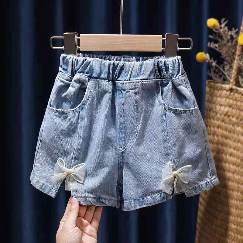 Rakuten - ジーンズ デニム 夏 薄手 メンズ レディース兼 子供 ショート ロング カジュアル ミディアム パンツ 赤ちゃん 女の子 男の子 ウエストゴム おしゃれ