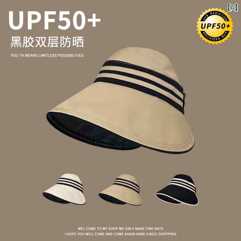 ファッション サンバイザー 日よけ ハット 帽子 キャップ ひさし帽 小物 防風 日焼け防止 スポーティ ..