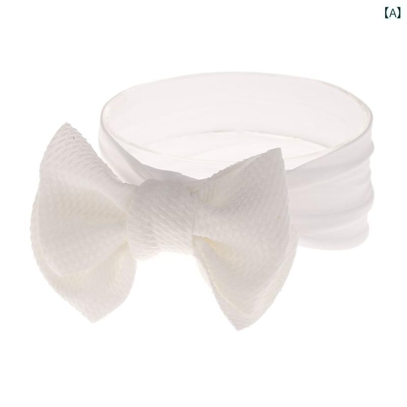 リボン ベビー 赤ちゃん かわいい ヘッドバンド ヘアバンド 髪飾り フォト撮影 帽子 結び目 ヘア アクセサリー